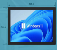 15 inch industrial control display screen